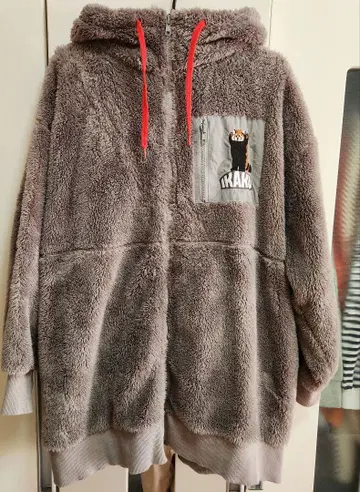 [ graniph 그라니프 ] 이카쿠 보아 플리스 후드티