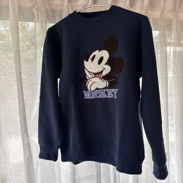 [택 포함 새상품] Disney 미키마우스 트레이닝복 맨투맨 M 네이비