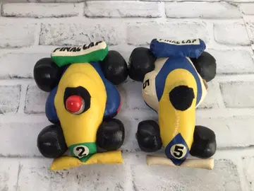 W546 namco FINALLAP 파이널 랩 봉제 인형 2점 자동차