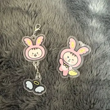 정한 미니틴 키링