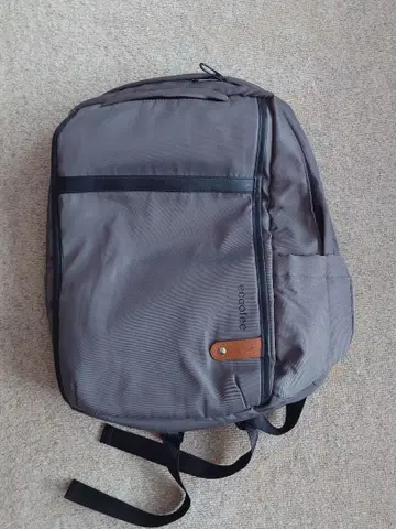 ecoofee 그레이 심플 백팩