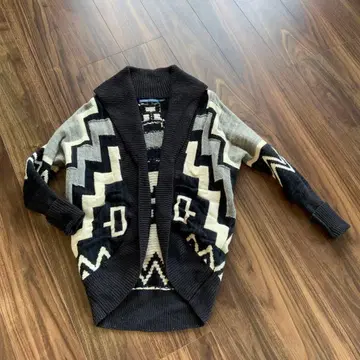 랄프 로렌 가디건 RALPH 폴로 네이티브 기하학 볼레로