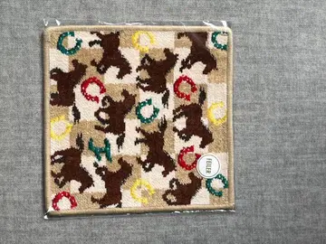 페일러 FEILER 프린트 호스 손수건 미사용 새상품