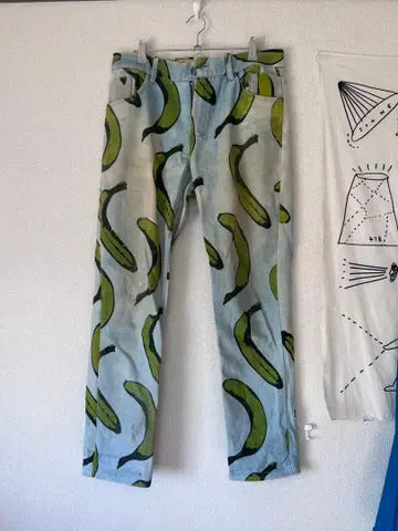 HORACE 바나나 앤디 워홀 스트레이트 데님