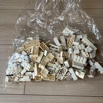 레고 화이트 블록 부품 세트