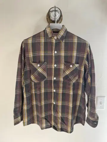 60s BIGMAC 플란넬 셔츠 빈티지 고배색