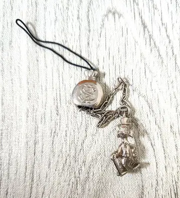 디즈니씨 스크루지 맥덕 스트랩 실버