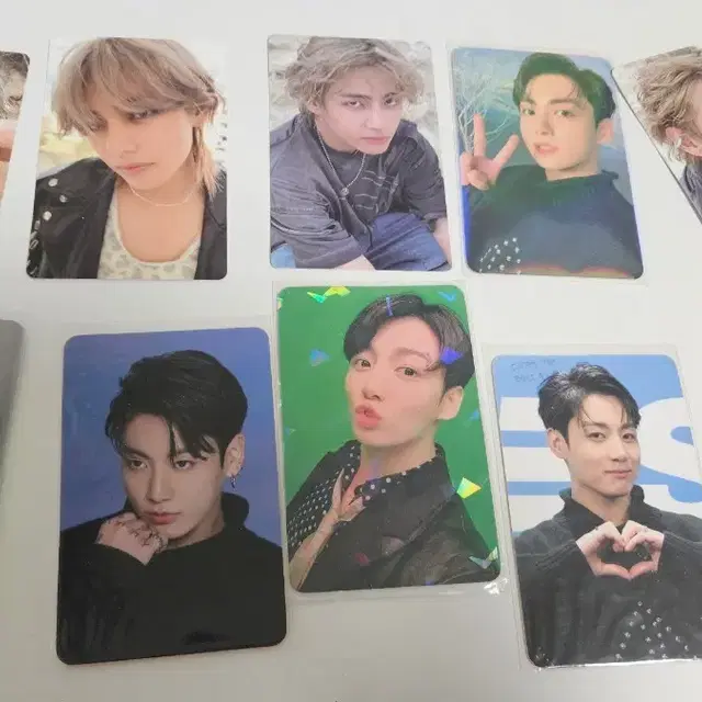 방탄소년단 정국, 뷔 포카