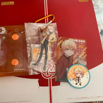 츠카사 아크릴 키링 캔뱃지 세트