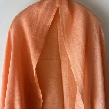 et vous 캐시미어 100% 오렌지 계열 스톨/숄 새상품급