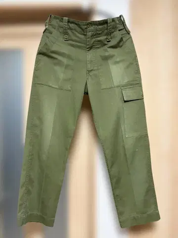 영국군 라이트 웨이트 퍼티그 팬츠 베이커 팬츠 W80