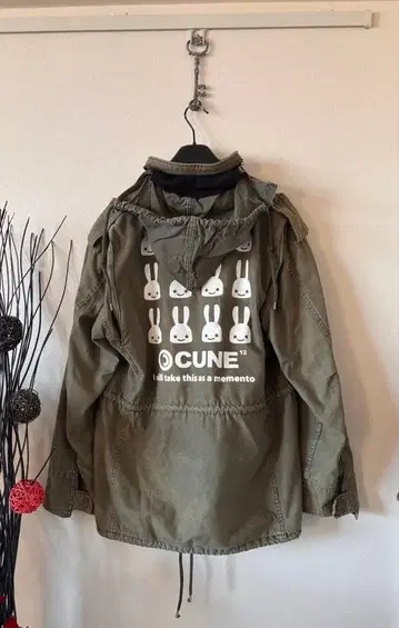 2way 토끼 12주년 기념 밀리터리 자켓 [ cune ]