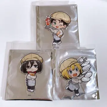 진격의 거인 선샤인 콜라보 카페 미니 아크릴 스탠드