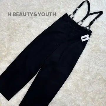 [ 새상품 ] GABA HIGH WAIST SUSPENDERS PANTS