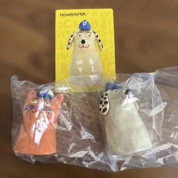 [ 스티커 포함 ] HONGAMA 미니어처 컬렉션 DOG CAT 세트