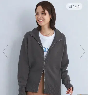 SERENITY 세레니티 드라이버 니트 블루종