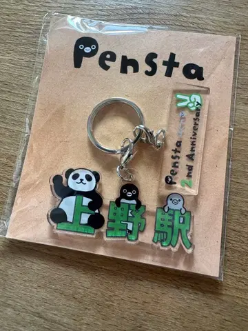 [우에노역] Suica 펭귄 2단 아크릴 키링