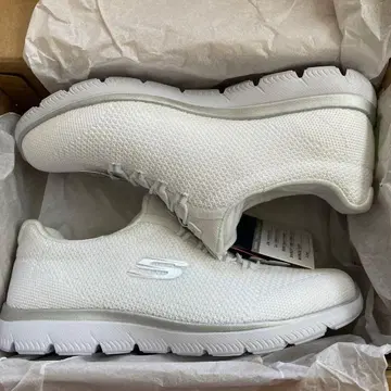 SKECHERS 화이트 스니커즈