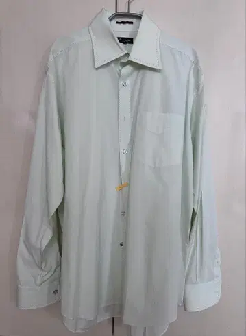 폴 스미스 컬렉션 컬러 와이셔츠 옅은 그린 XL