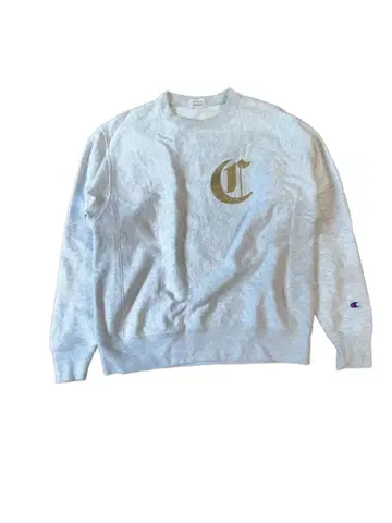 Champion 그레이 맨투맨 트레이닝복