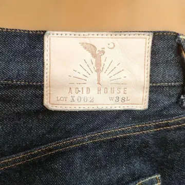 ACID HOUSE 스트레이트 데님 W38L