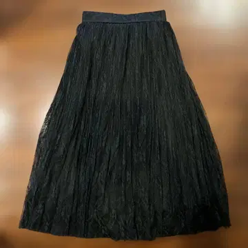 POWDER SUGAR 레이스 롱 스커트