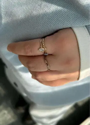 아가트 K10 반지 판매 인증서 있음