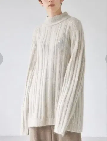 TODAYFUL 하이넥 모헤어 니트