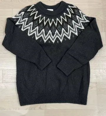 BY 부클레 아이스 아이슬란드 니트