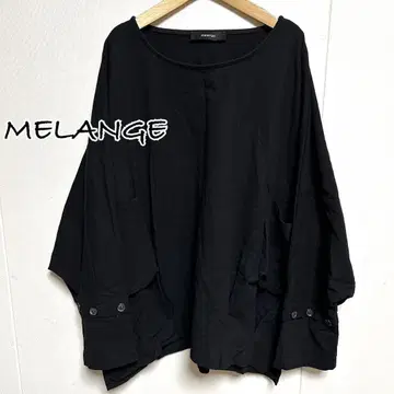 Melange 멜란지 돌먼 포켓 티셔츠