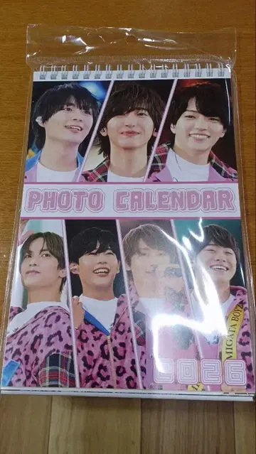 2026 PHOTO CALENDAR 나니와단시 탁상 달력