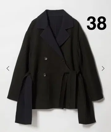 ao i님 미사용 새상품 ATTISESSION 리버서블 벨트 코트