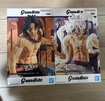 새상품, 미사용, 미개봉 원피스 루피와 에이스 피규어 세트