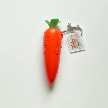 새상품 완판템 디즈니 리조트 한정판 주토피아 녹음 기능 포함 당근 키체인