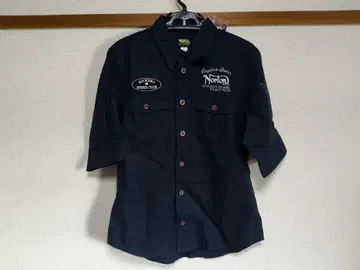 Norton 워크 셔츠 M 네이비