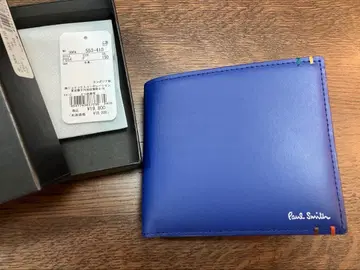 폴스미스 지갑 하이라이트 스티치 이단 접이