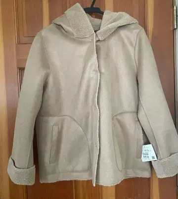 야마다야 메틀리제 보아 코트 새상품