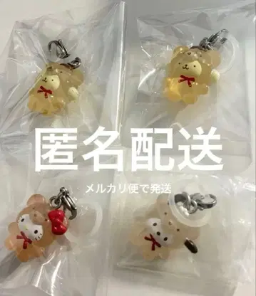 산리오 캐릭터즈 메지루시 액세서리 라떼곰 세트