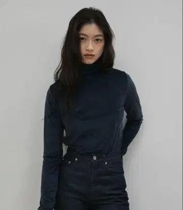 ohotoro 벨로아 터틀넥 상의