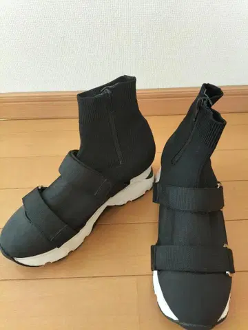 SNIDEL 스나이델 삭스 부츠 사이즈 M 블랙