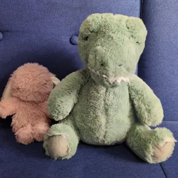 니토리 포근포근 봉제 인형 공룡 토끼