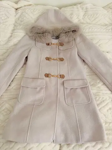 ROYAL PARTY 후드 부착 더플 코트