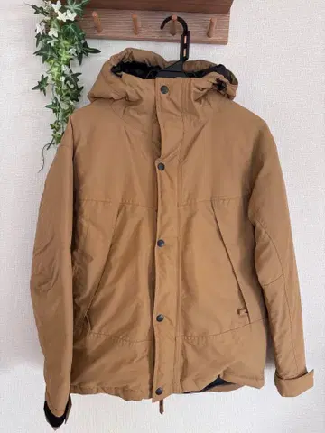 workman 다운 자켓 후드 부착 S 브라운 워크맨