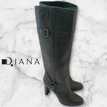 다이애나 올리브 그린 롱 부츠 버클 포함 23