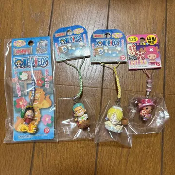 원피스 캐릭터 스트랩 세트 지역 한정 키링