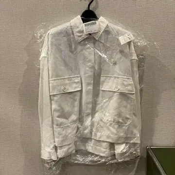 택 포함 미사용 새상품 STUNNING LURE 숏 셔츠 블루종