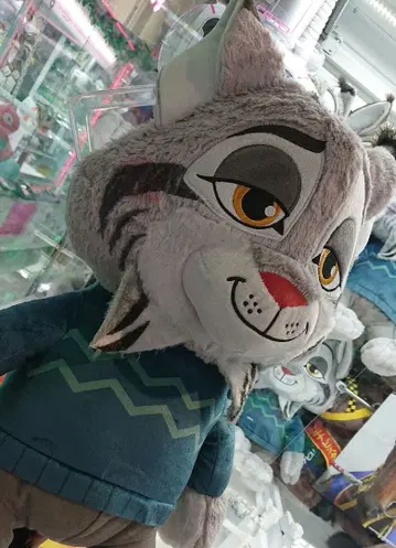 주토피아2 FukuFuku V-BIG 봉제 인형 파우버트 디즈니