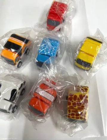 탈것 컬렉션 16 애니멀 패커 자동차 6개 컴프 세트 + 시크릿