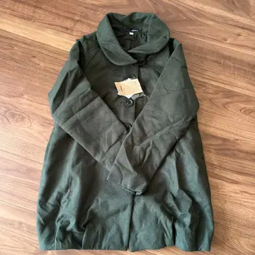 [택 포함 새상품] 니코앤드 멜톤 아지메 말 칼라 코트 코트 그린