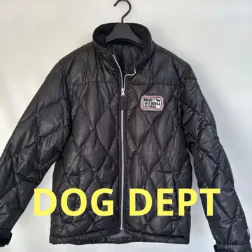 12/16까지 가격 DOG DEPT 블랙 다운 자켓 컨디션 최상